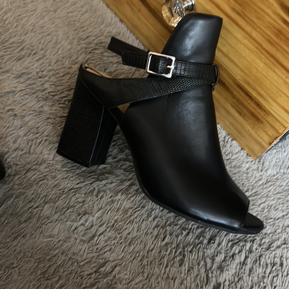 Open Toe Block Heels - image 3